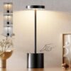 Metallic Cordless Table Lamp