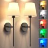 Battery Operated Wall Sconce - Set of 2