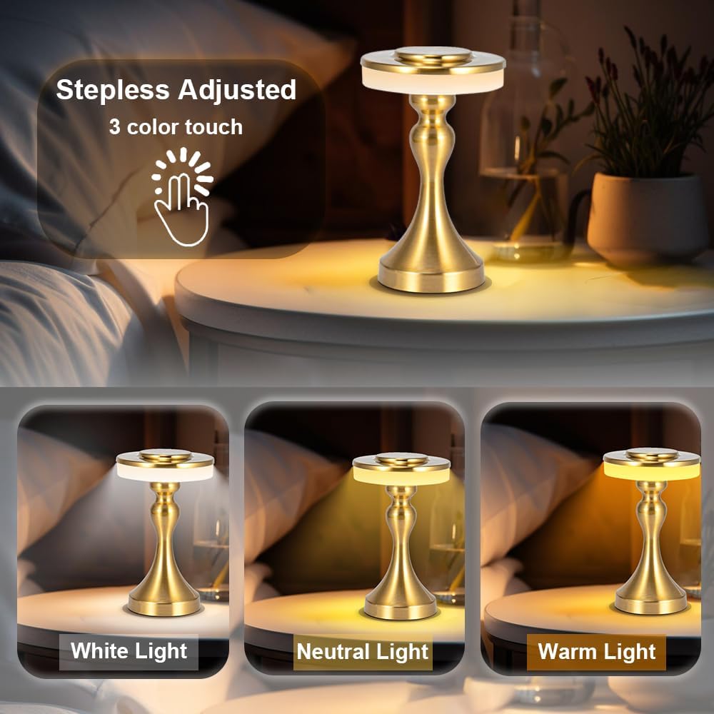Cordless LED Touch Table Lamp - Image 4