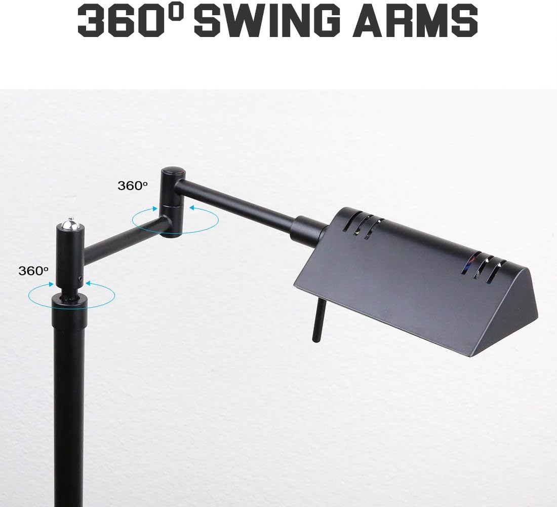 Dimmable LED Pharmacy Floor Lamp - Image 4