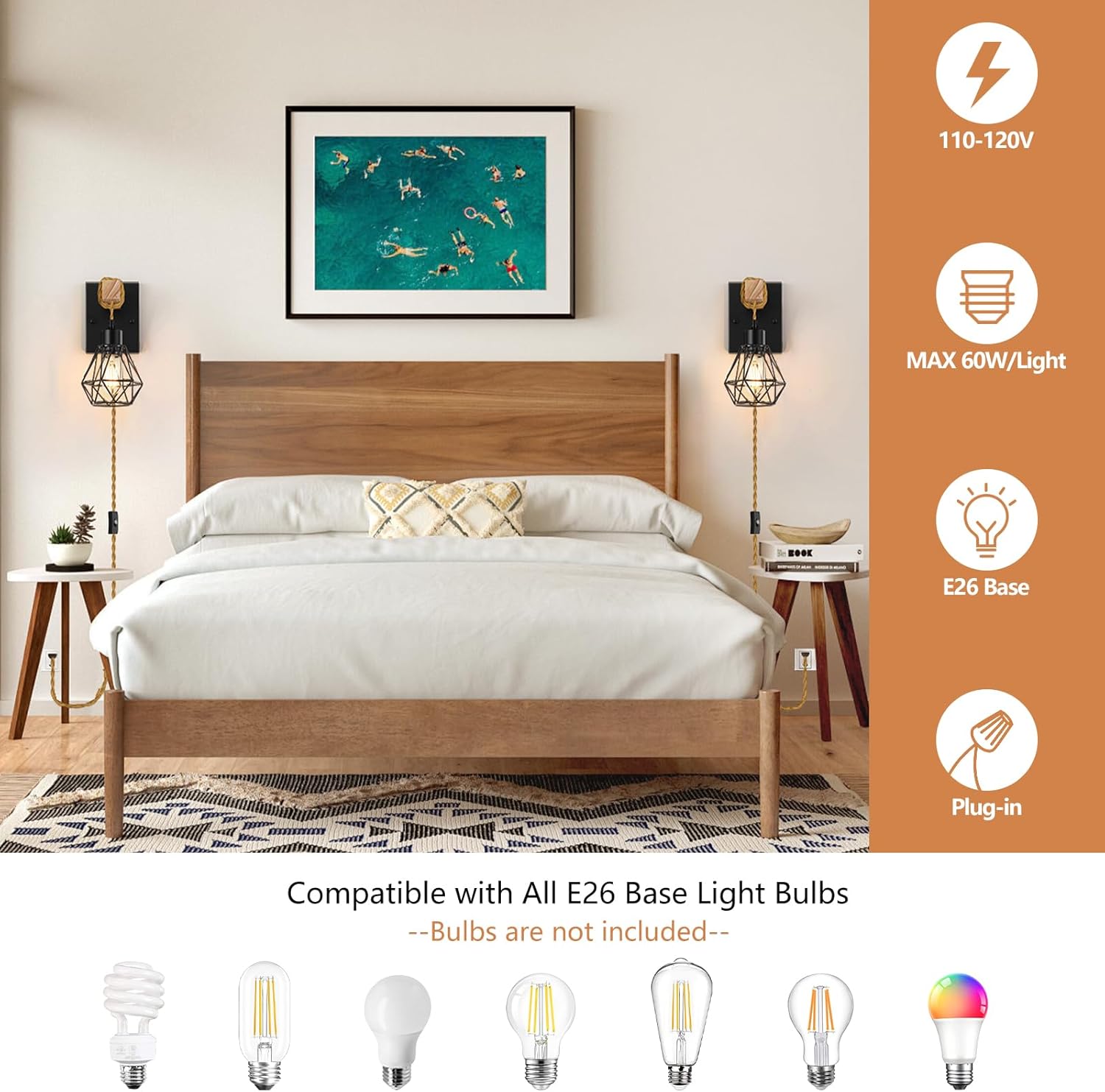 Farmhouse Wall Sconces Set - Image 3