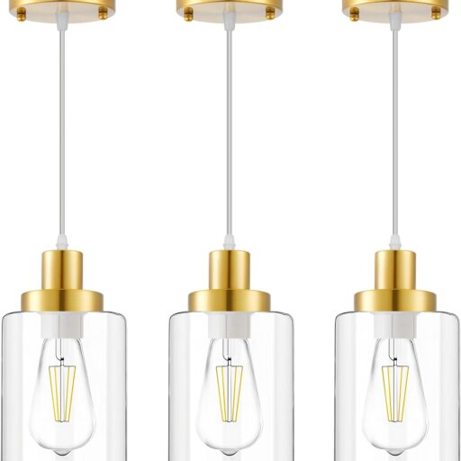 Modern Industrial Glass Pendant Lights