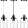 Modern Industrial Glass Pendant Lights