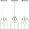 Modern Industrial Glass Pendant Lights
