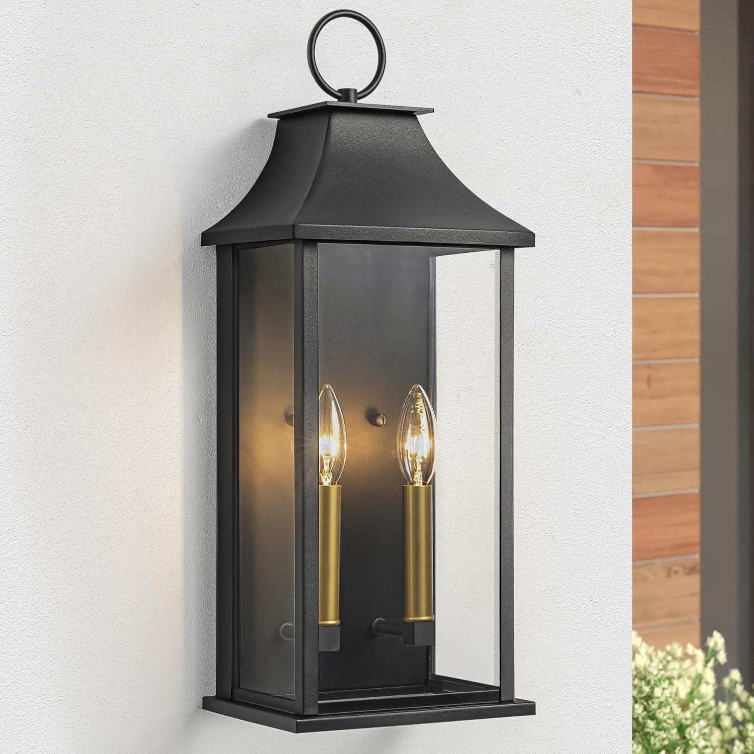 21" Dual Light Wall Lantern
