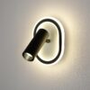 Black LED Bedside Reading Light