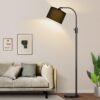 Dimmable Black Arc LED Floor Lamp