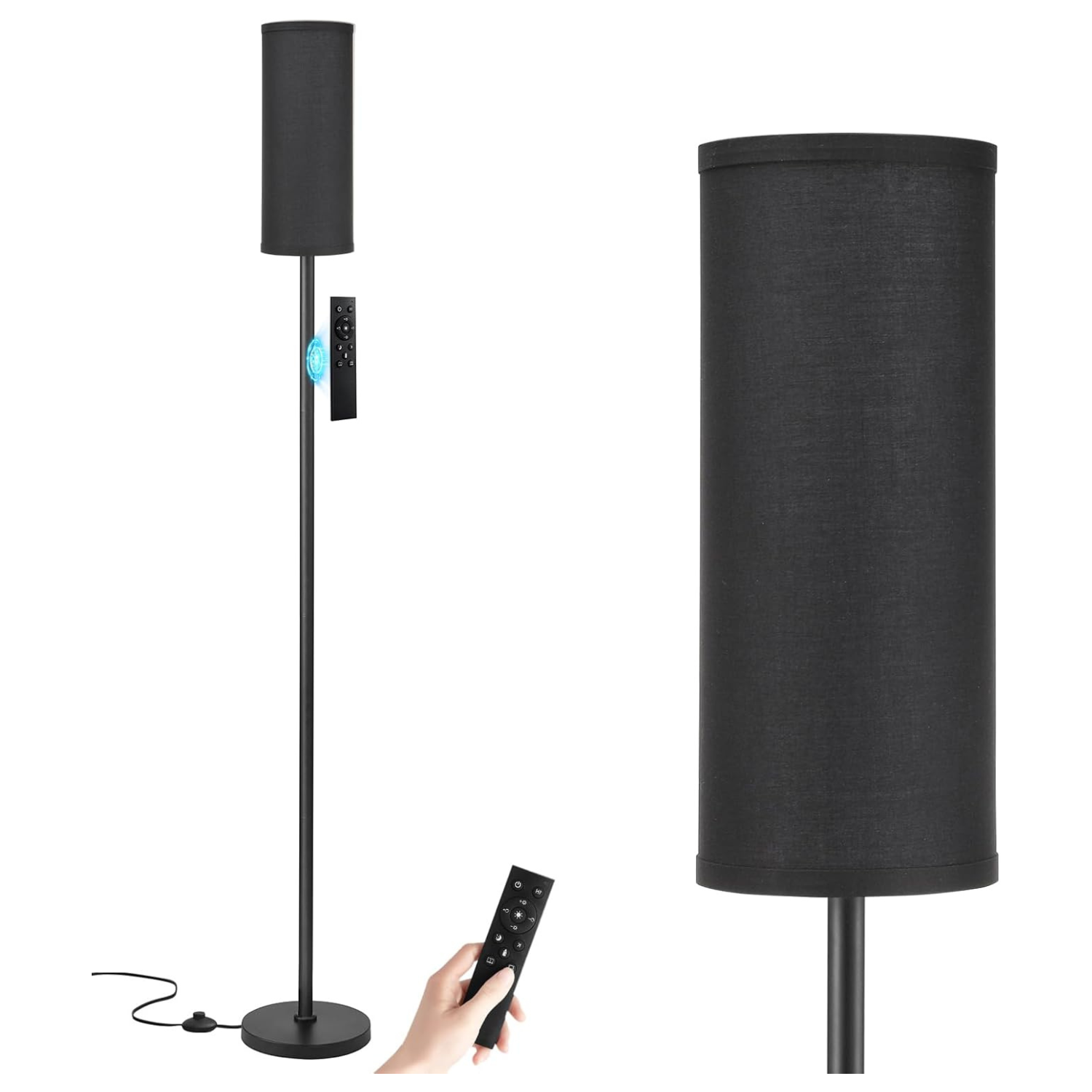 Dimmable LED Floor Lamp with Remote