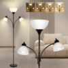 Modern Floor Lamp with 3 Adjustable Lights