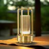 Gold Crystal Table Lamp
