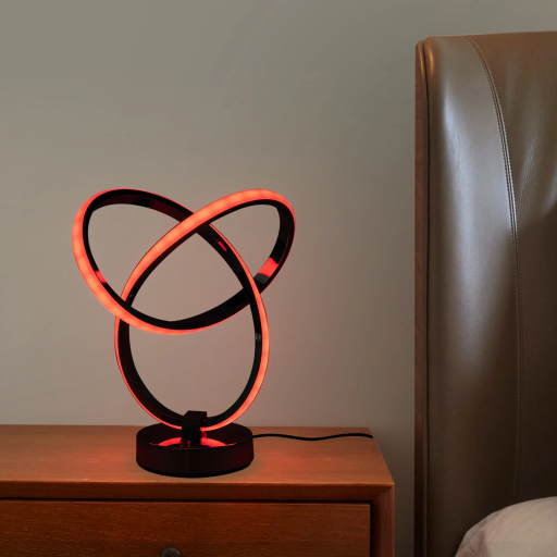 Compact Bedroom Nightstand Lamp