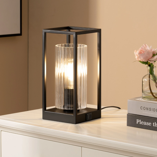 Alternative view of Modern Geometric Table Lamp