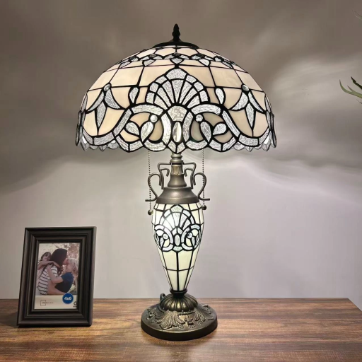 Vintage Tiffany Bedside Lamp